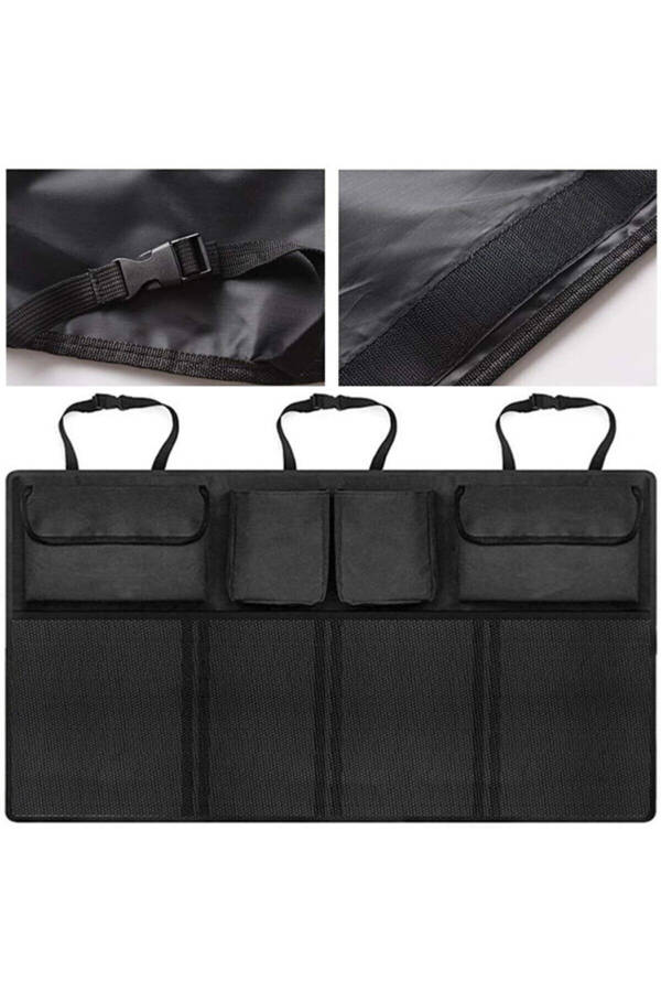 Car Interior Auto Back Seat Organizer Bag Storage Tool Kit Car Trunk Organizer - 6