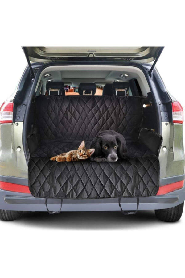 Car Seat Protector Cover Car Cat Dog Mat Car Dog Bed Pet Trunk Pool - 4