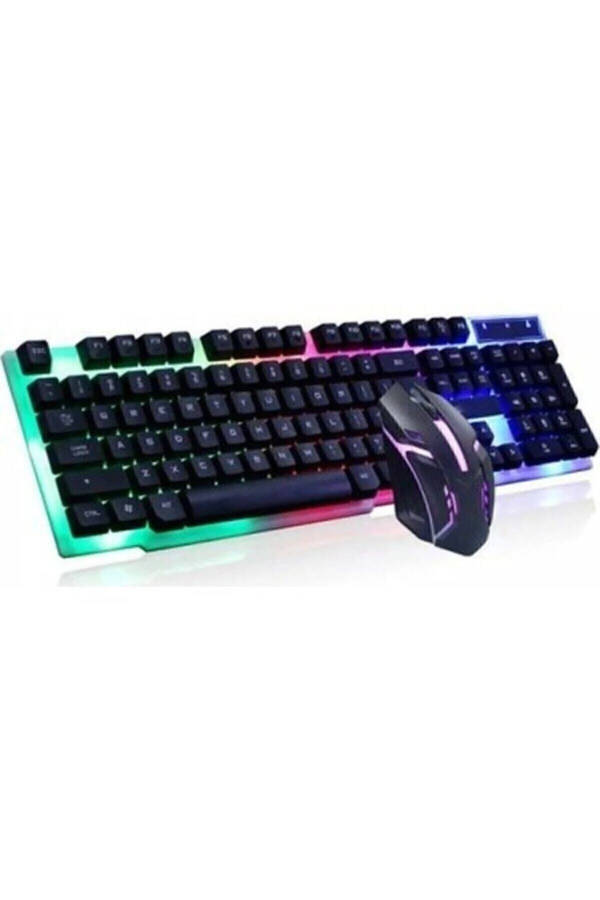 Carbonn LED Illuminated Mouse Set Gamer Set - 1