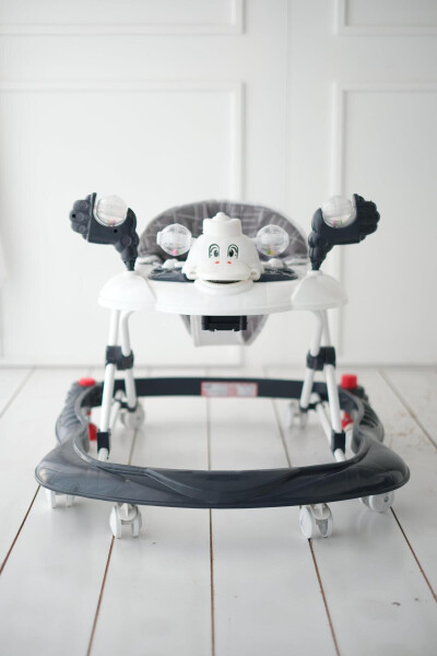 Carolin Toy Music & 3-Level Spider Baby Walker Smoke - 2