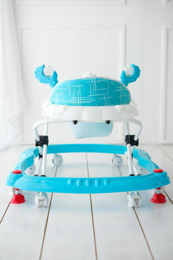 Carolin Toy Music and 3-Step Spider Baby Walker Turquoise - 20