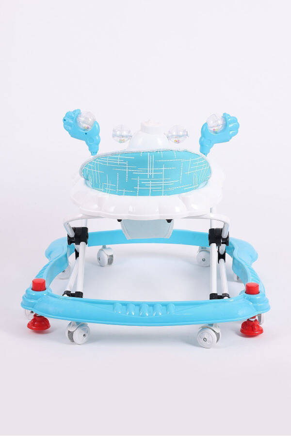 Carolin Toy Music and 3-Step Spider Baby Walker Turquoise - 12