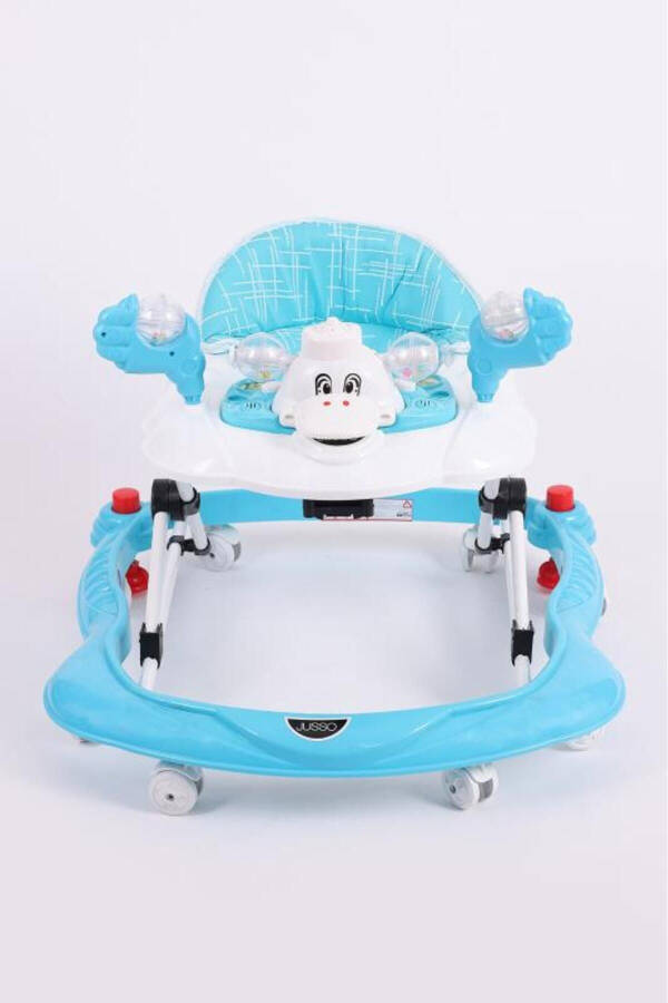 Carolin Toy Music and 3-Step Spider Baby Walker Turquoise - 1