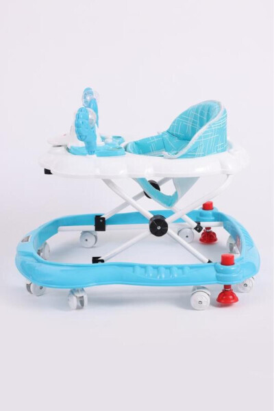 Carolin Toy Music and 3-Step Spider Baby Walker Turquoise - 8