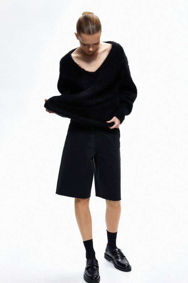 Cashmere blend sweater - 1