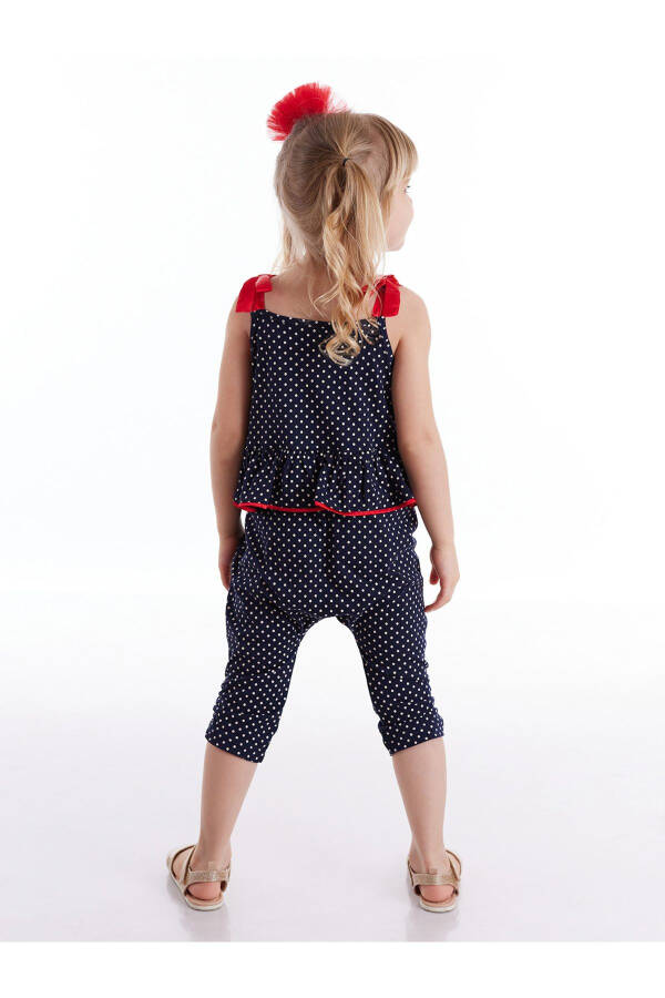 Cat Dotted Girl Jumpsuit - 22