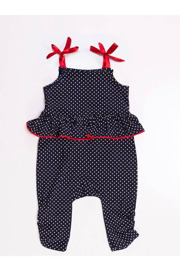 Cat Dotted Girl Jumpsuit - 24