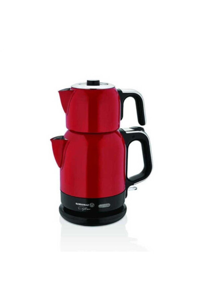 Caytema Red/Chrome Electric Kettle - 2