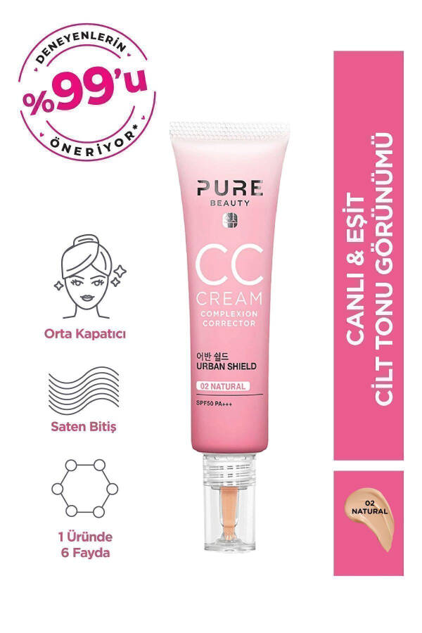 Cc Cream Spf50 Pa Natural 30 ml - 4894532915095 - 23