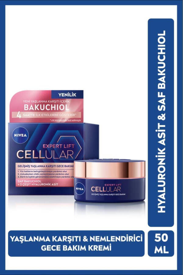 Cellular Bakuchiol Anti-Aging & Moisturizing Night Cream 50 ml - 1