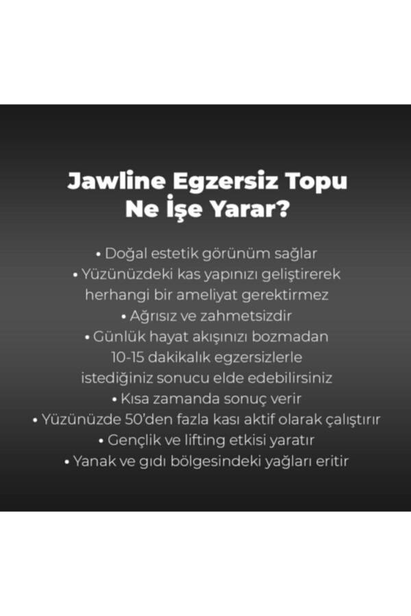 Çene Egzersiz Topu Başlangıç Seviyesi Çene Kası Egzersiz Topu - 4