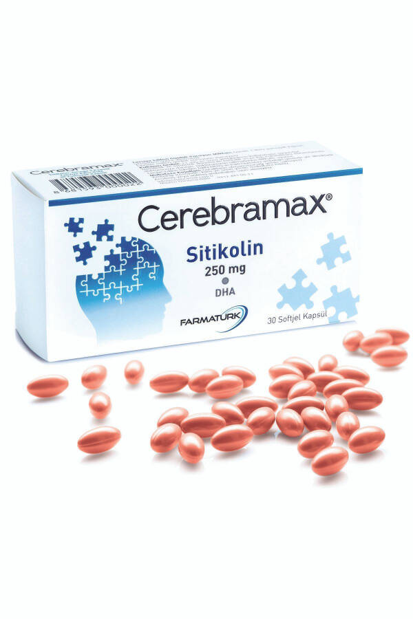 Cerebramax 30 Capsules - With Citicoline - 1