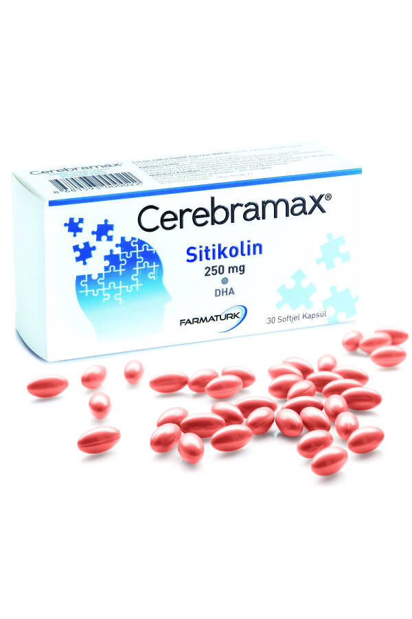 Cerebramax 30 Capsules - With Citicoline - 2