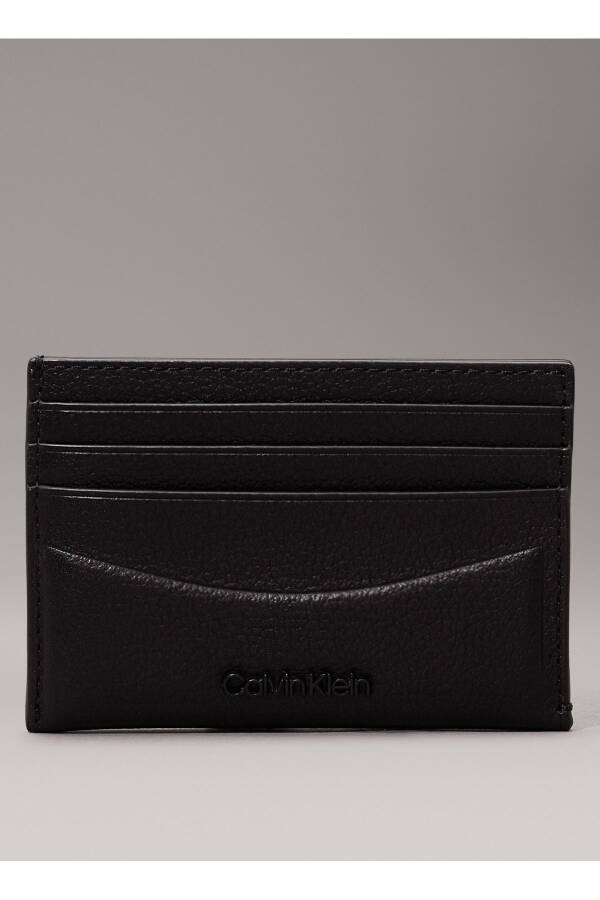 Черный мужской кошелек MINIMAL FOCUS CARDHOLDER 6CC - 1