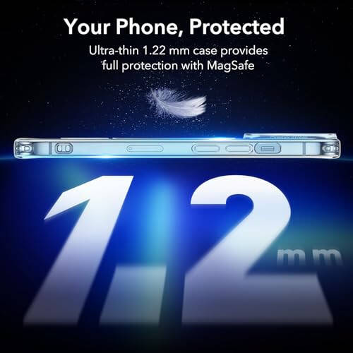 Чехол ESR для iPhone 13 Pro, совместимый с MagSafe, защита военного уровня, прозрачный - 2