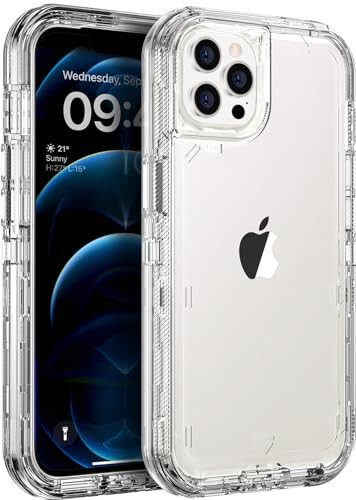 Чехол ORIbox для iPhone 12 и iPhone 12 Pro, Прочный Противоударный Прозрачный Чехол - 1