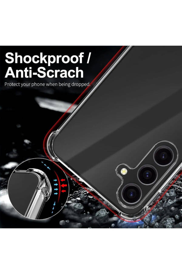 Чехол Redmi Note 10 Pro Antishock с защитой углов, амортизирующий, кристально прозрачный, твердый силикон - 5