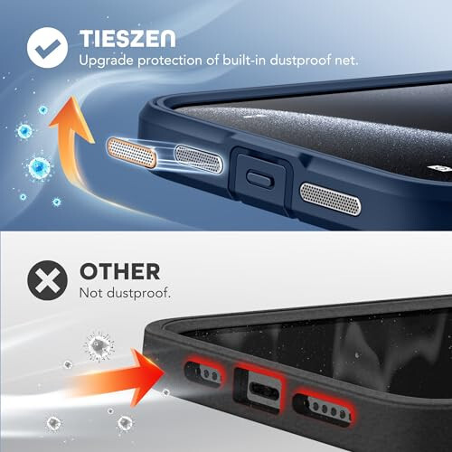 Чехол TIESZEN Magnetic для iPhone 15 Pro Max - 6