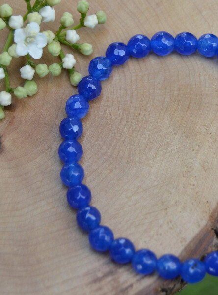 Ceyt Blue Natural Stone Unisex Bracelet - 2