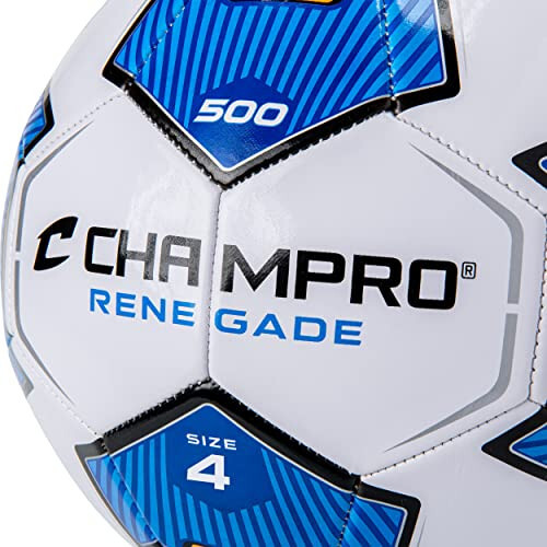 Champro Renegade Futbol To'pi, 4-o'lcham, Qirollik ko'k - 2