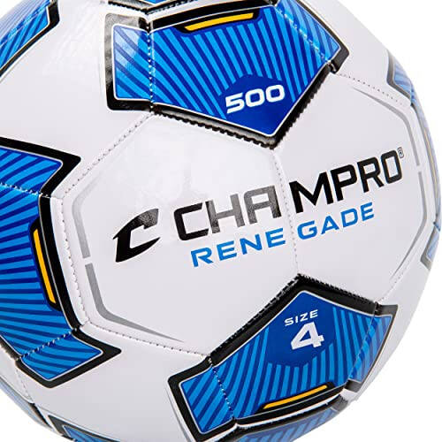 Champro Renegade Futbol To'pi, 4-o'lcham, Qirollik ko'k - 3