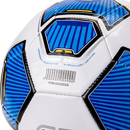 Champro Renegade Soccer Ball, Size 5, Royal - 4