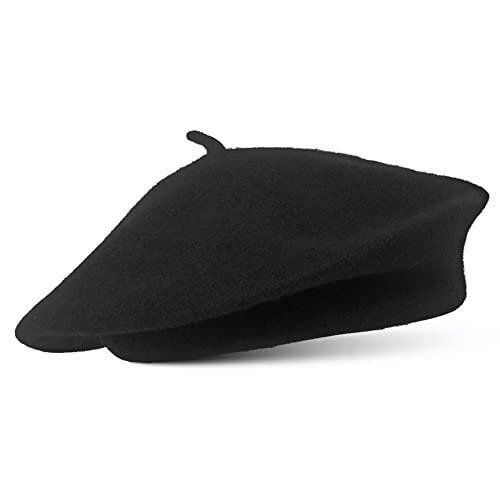 CHAPEAU TRIBE Classic Stretchable Wool French Beret - 1