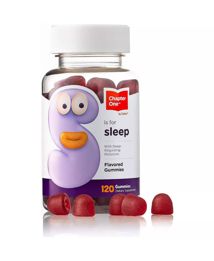 Chapter One Melatonin Sleep Support - 120 Flavored Gummies No Color - 1