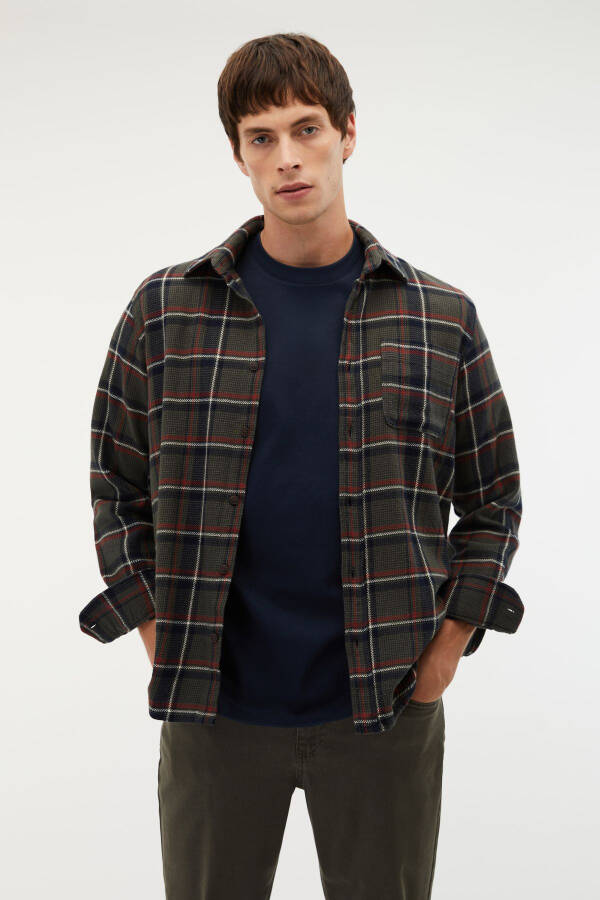 Checked, Regular Fit Shirt - 5