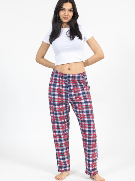 Checkered Plaid Women's Sweatpants - 1