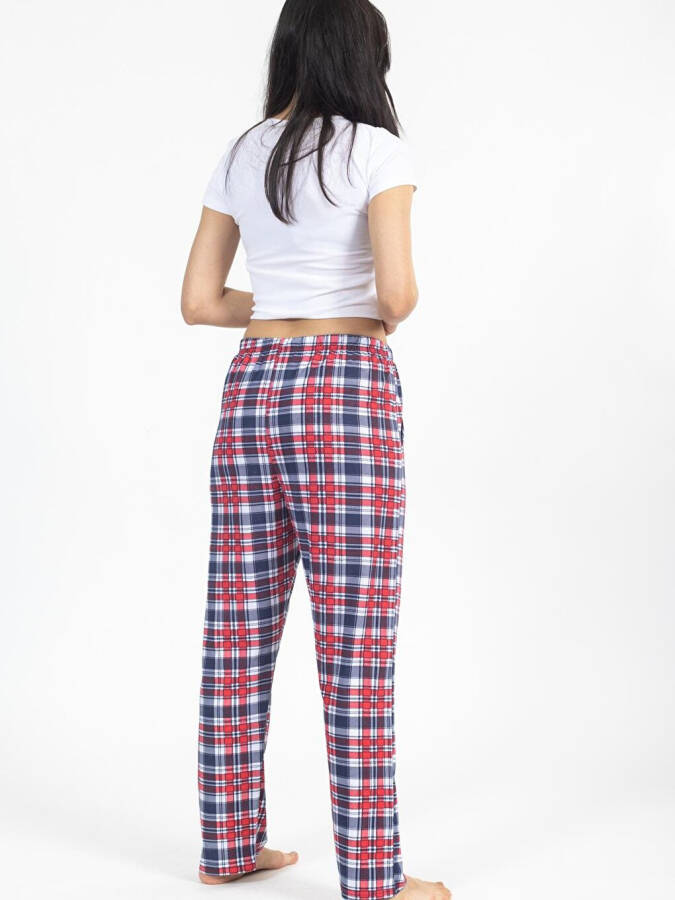 Checkered Plaid Women's Sweatpants - 3