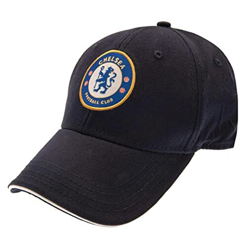 Chelsea FC Unisex Official Football Crest Baseball Cap - 3