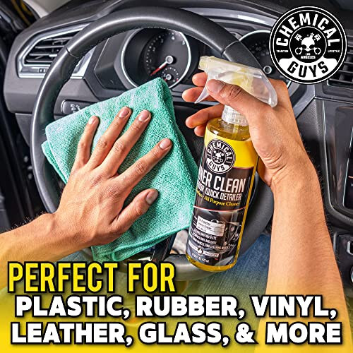 Chemical Guys SPI_663_16 InnerClean Quick Detailer with Pineapple Scent, High Performance Interior and Dashboard Cleaner, Dust Repellent, Easy to Use Non Greasy Formula, 16 fl oz - 4