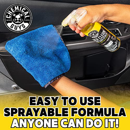 Chemical Guys SPI_663_16 InnerClean Quick Detailer with Pineapple Scent, High Performance Interior and Dashboard Cleaner, Dust Repellent, Easy to Use Non Greasy Formula, 16 fl oz - 5