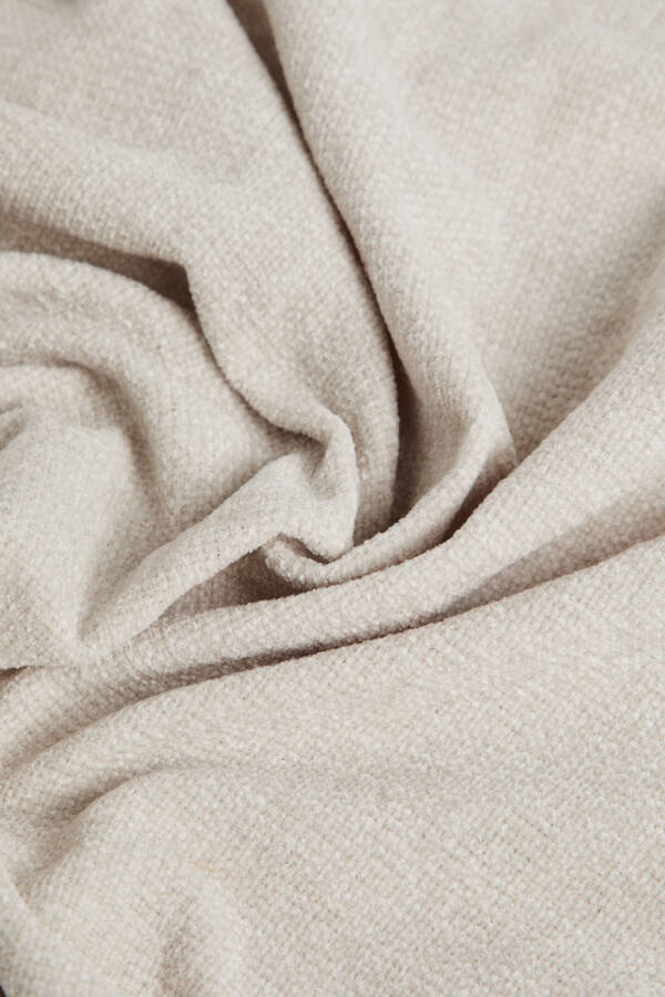 CHENILLE BLANKET - Light Gray - 13