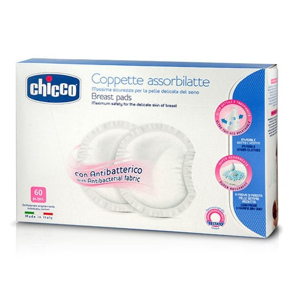 Chicco Alattasicura Breast Pads 60 Pack (8003670820642) - 2