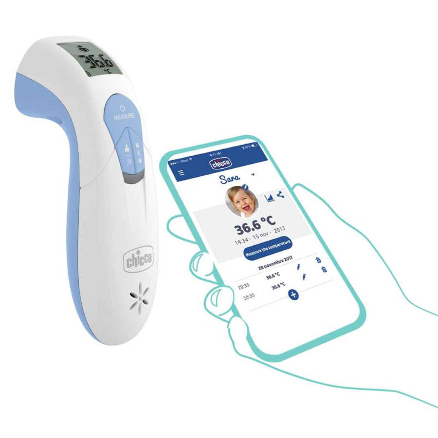 Chicco Digital Non-Contact Fever Thermometer - 9