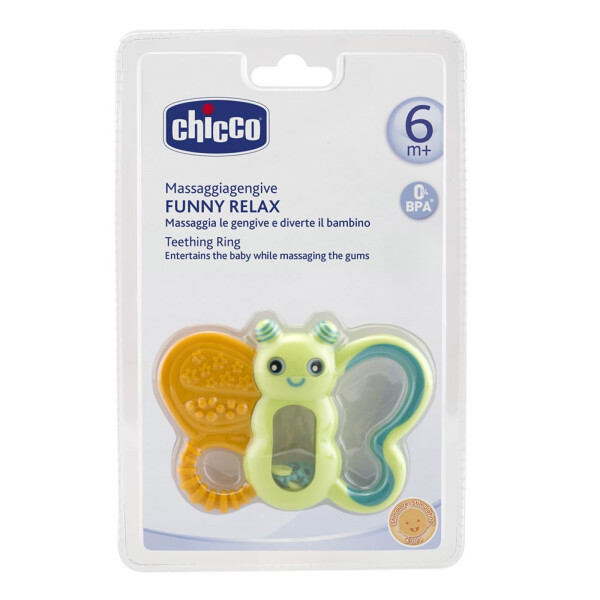 Chicco Funny Relax Teether - Butterfly - 6