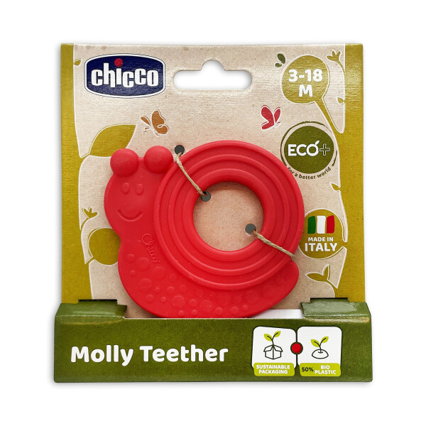 Chicco Molly Прорезыватель 3-18 Месяцев - Красный - 3