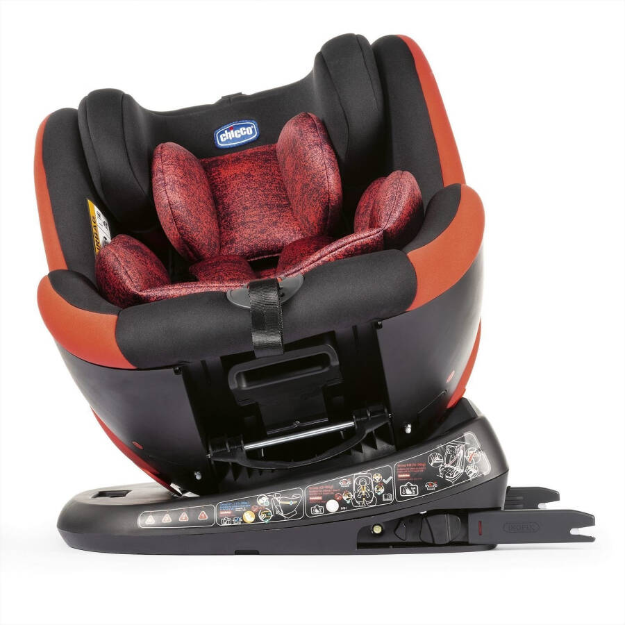 Chicco Seat 4 Fix 0-36 kg Isofix Avtomobil Kreslosi - Poppy Red - 16