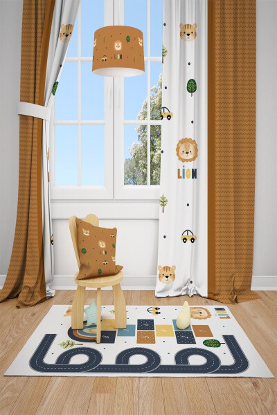 Children's And Baby Room 2-Wing Blackout Curtain Tla-011 - 4