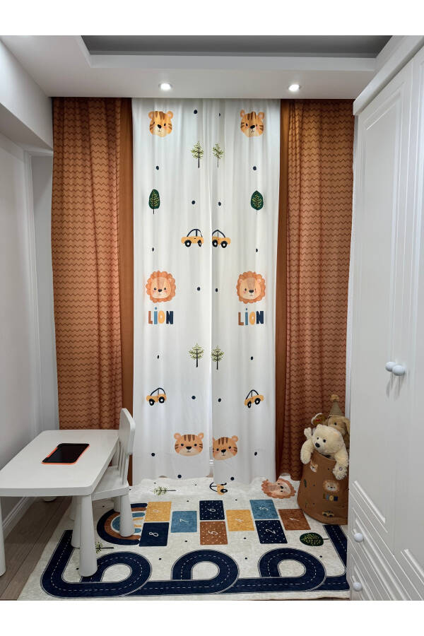 Children's And Baby Room 2-Wing Blackout Curtain Tla-011 - 5