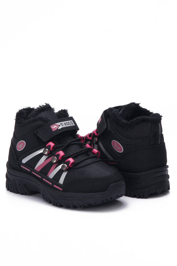 Children's Boots BL03 - Black Fuchsia - 2