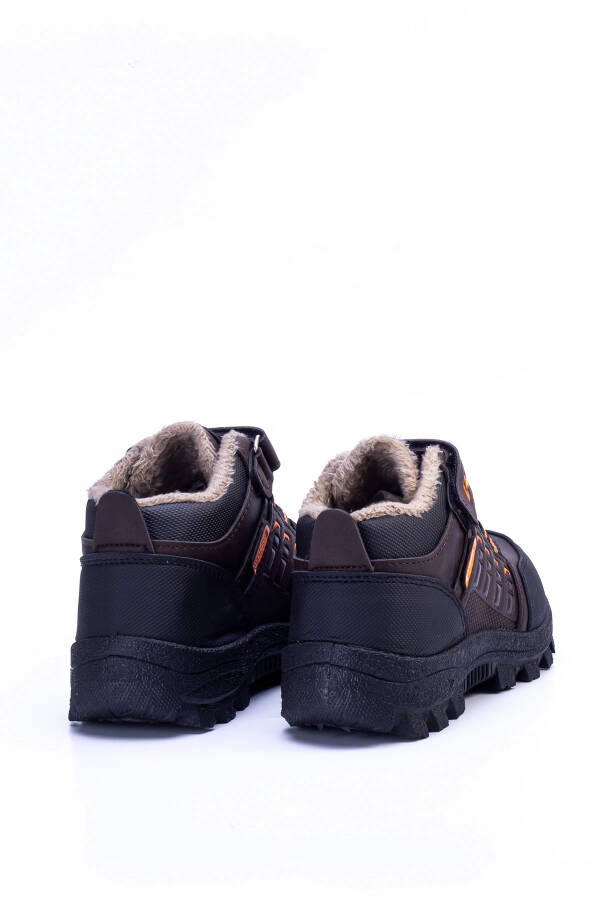 Children's Boots L04 - Black Orange - 4