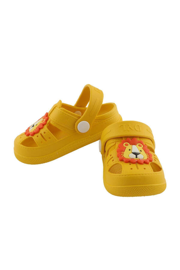 Children's Sandal Slippers with Orthopedic Non-Slip Sole and Animal Figures - 7