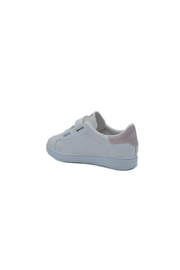 Children's Sports Shoes 4 Strap White Pink Sport - 3