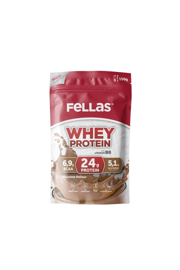 Chocolate Flavored Protein Powder 150 g 5 Servings - Chocolate Flavored - 1