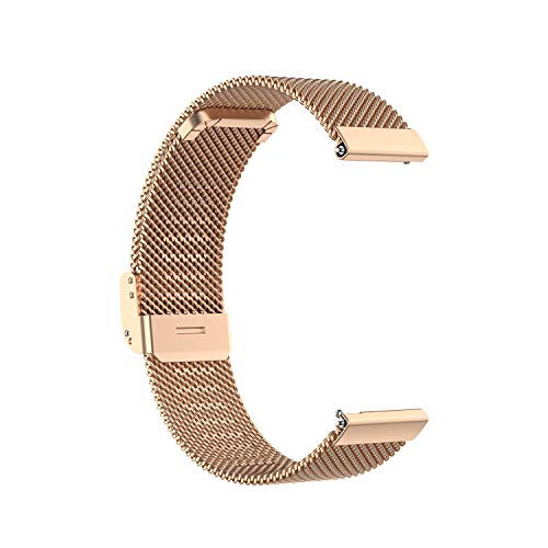 Chofit Metal Mesh Stainless Steel Loop Compatible with SOUYIE P99 Watch Band for Women&Men Wristbands Bracelet Adjustable Band Strap Replacement Bands for SOUYIE P99 Smartwatch - 6