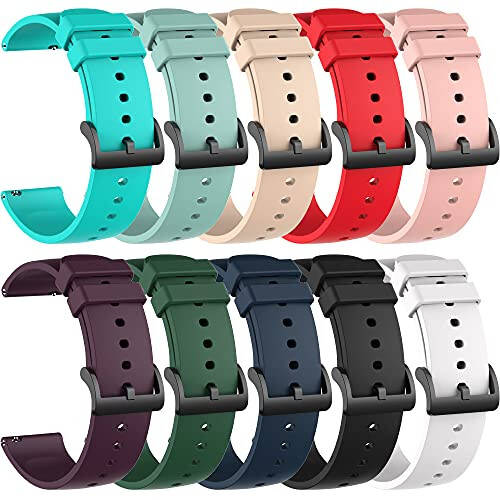 Chofit Wristband Compatible with uaue T50S/Donerton T50S Watch Band Silicone Bracelet Quick Release Arm Band Replacement Bands Quick Release Sport Straps for uaue T50S/Donerton T50S Smartwatch - 1