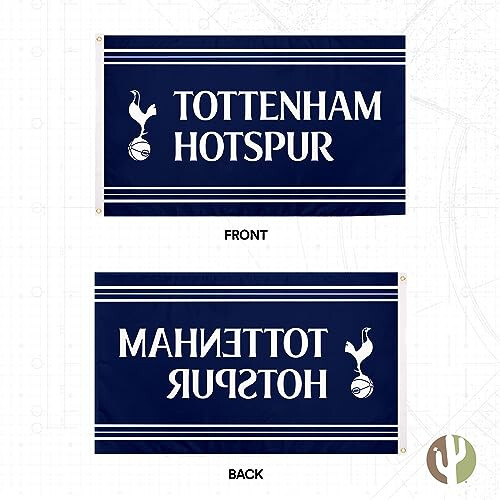 Cho'l Kaktüsü Tottenxem Xotspur Bayrog'i Futbol 100% Polyester Ichki Tashqi Banner Bayrog'i 3x5 fut Bayroqlar (Bayroq C) - 7